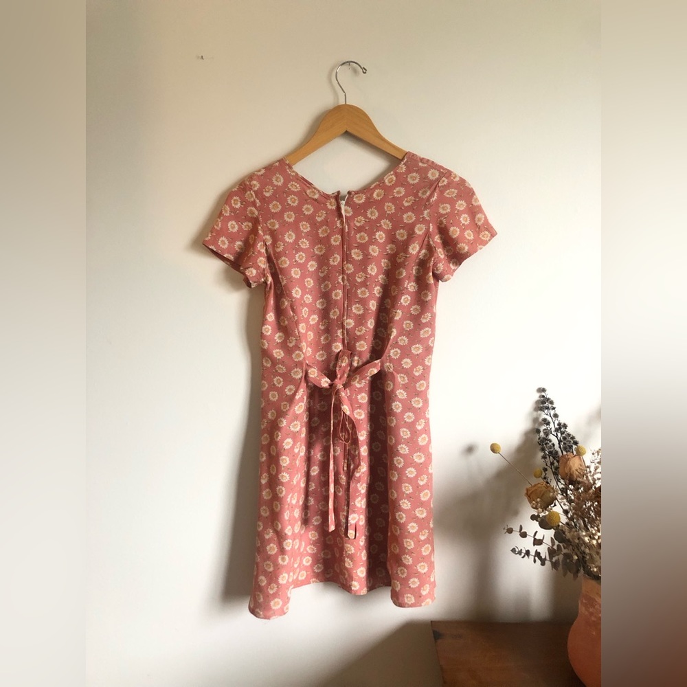 Vintage daisy pink dress - Picture 7 of 7